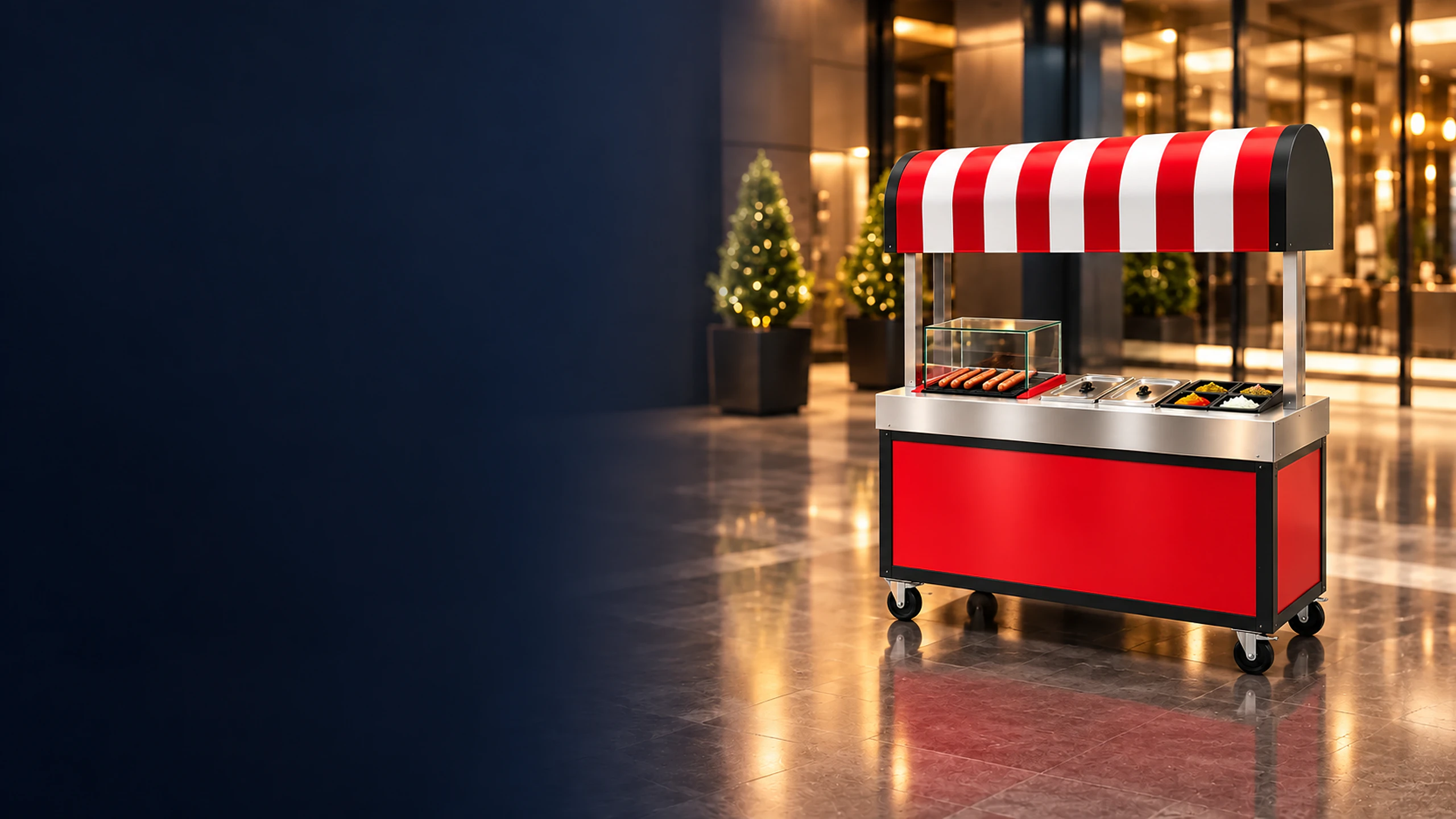 Hot Dog Cart custom design and manufacturing reference