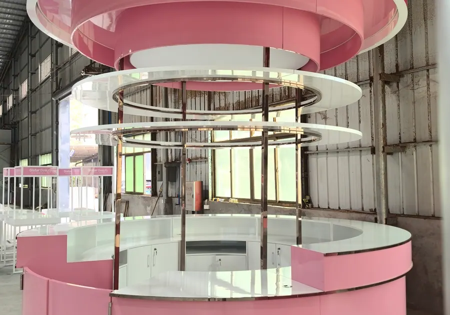 Premium Clothing Kiosk by Benson Fixtures