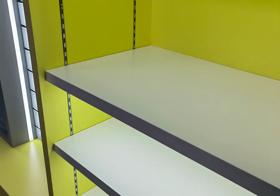 Service & Display Clothing Kiosk by Benson Fixtures