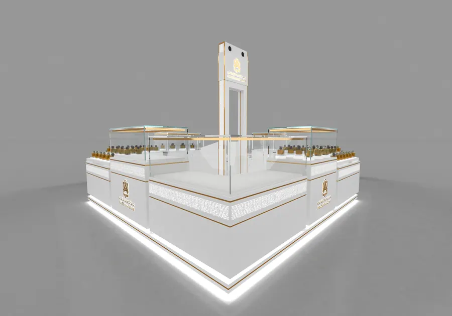 Cosmetic Kiosk completed project 4