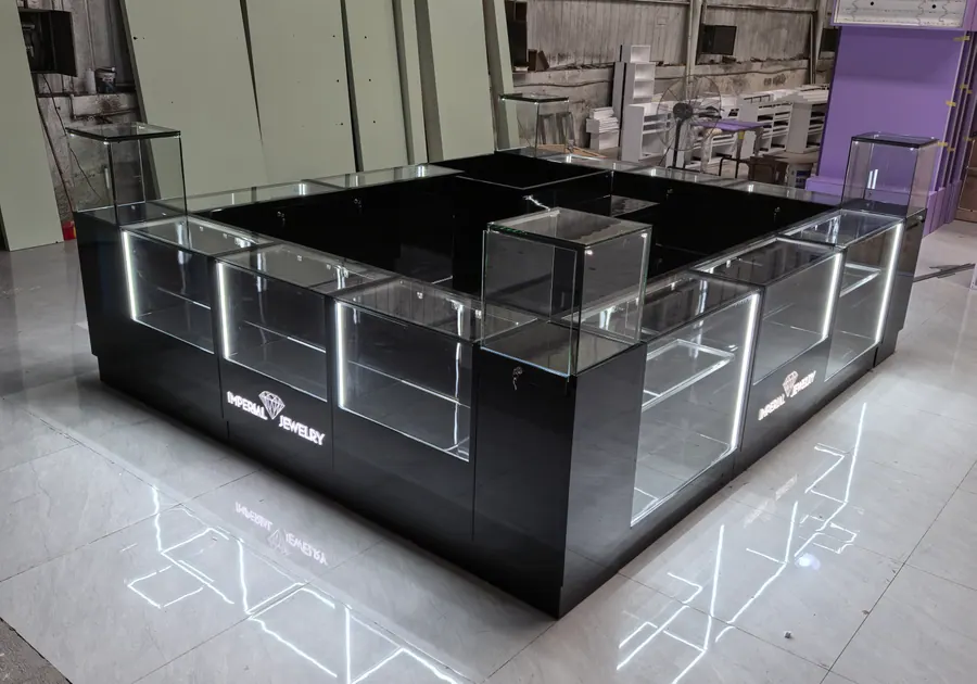 Mall Booth Watch Kiosk by Benson Fixtures