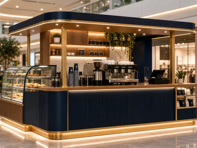 Premium Juice Cart by Benson Fixtures