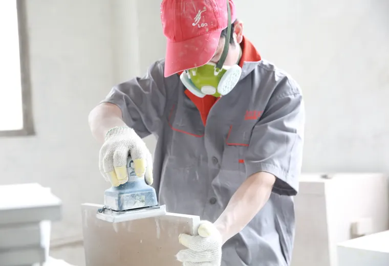 Rinse surface preparation